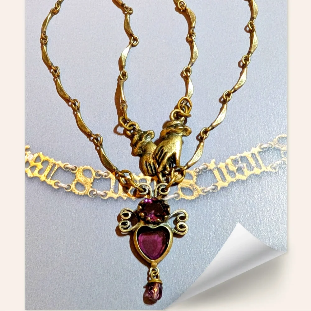 VTG Mary Demarco La Contessa ๐ Austrian Crystal Necklace - Picture 6 of 8